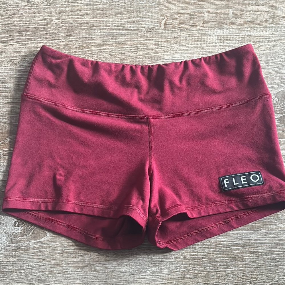 FLEO Women's Burgundy Shorts